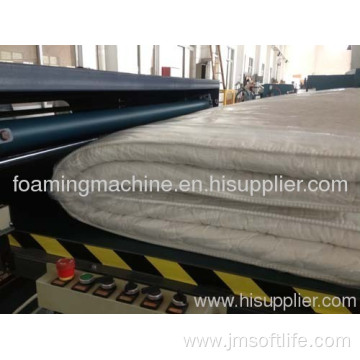 Automatic mattress roll packing machine